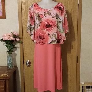 Dress/cape one piece